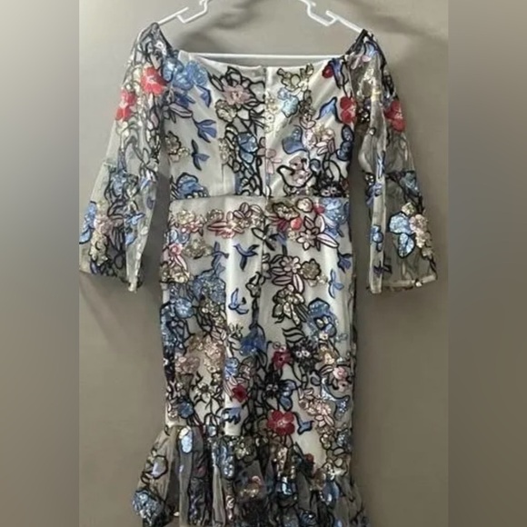 Alexia Admor Asymmetrical Floral Dress - Picture 6 of 9